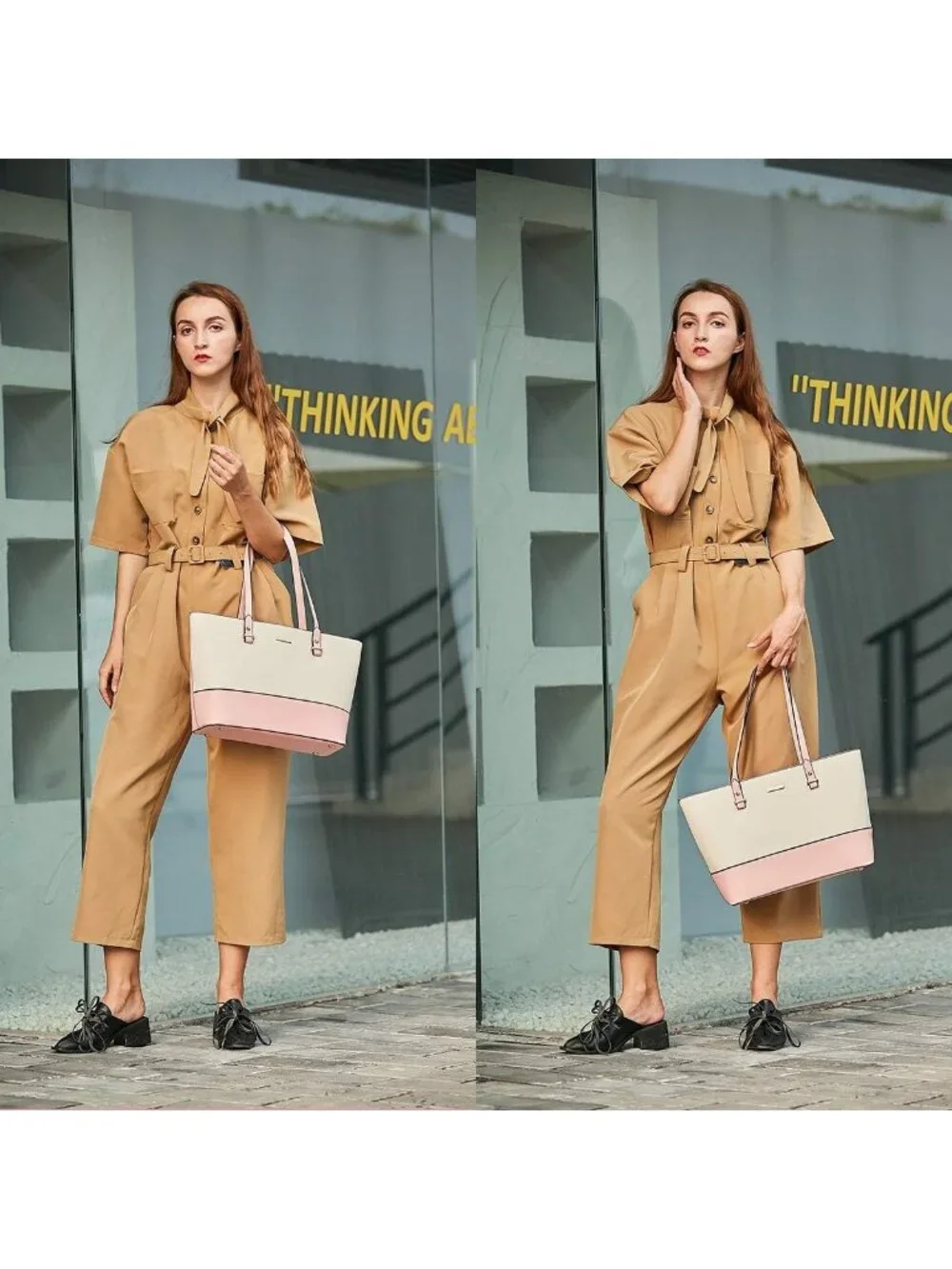 Chic Women's Tote Bag & Shoulder Purse - Stylish Handbag & Wallet Combo